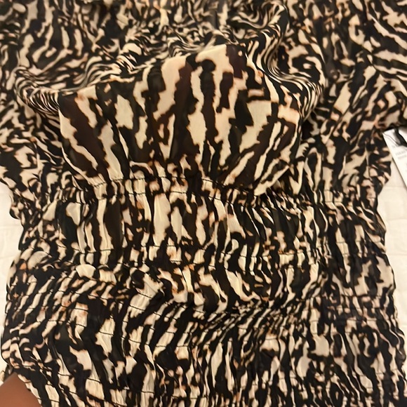 NWT Halogen Animal Print Top - Picture 5 of 8